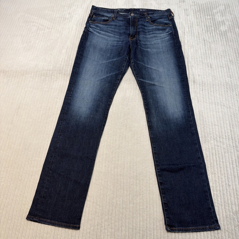 AG Adriano Goldschmied Jeans Mens 36x34 Everett Slim Straight Japanese Fabric